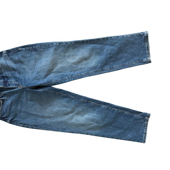 ANA Highest Rise Dad Medium Wash Jeans Size 2 Petite - Picture 5 of 8